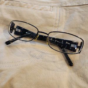 VOGUE VO3661-B 352 Eyeglasses Frames Only 52-16-130 Black Crystal Polish